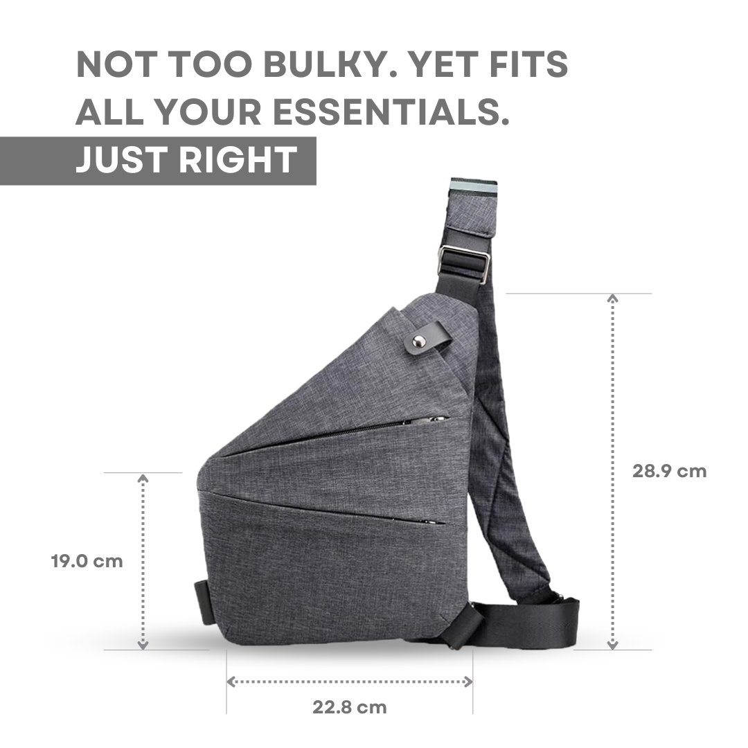 Bum Bag™ | Anti-Theft Crossbody – Hands-Free & Hassle-Free
