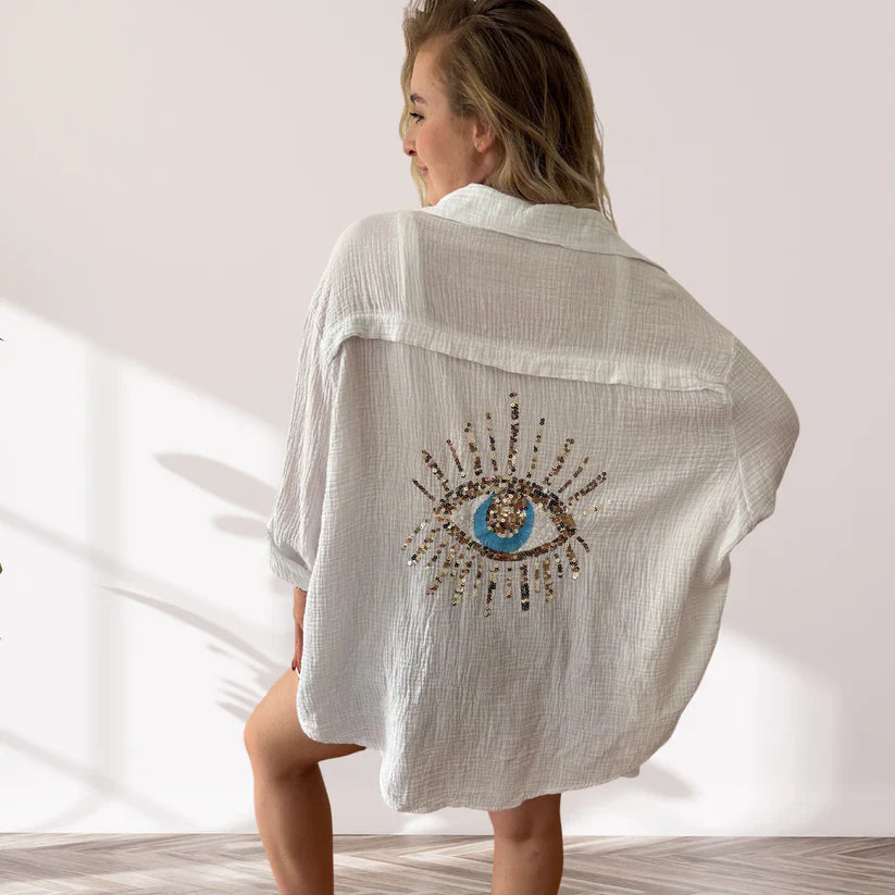 Horus™ | Oversized Cotton Shirt – Timeless & Effortless Style