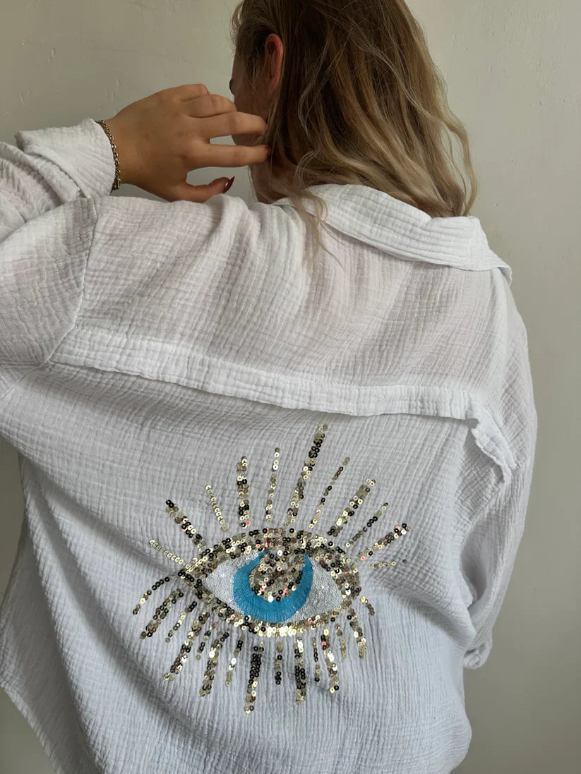Horus™ | Oversized Cotton Shirt – Timeless & Effortless Style